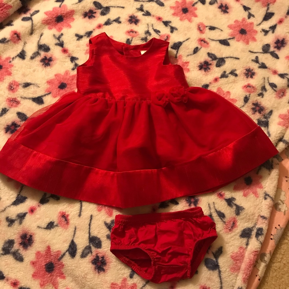 Infant Special Occasion Red Dress